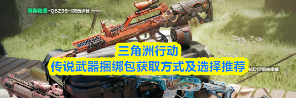 三角洲行动传说武器捆绑包获取方式及选择推荐