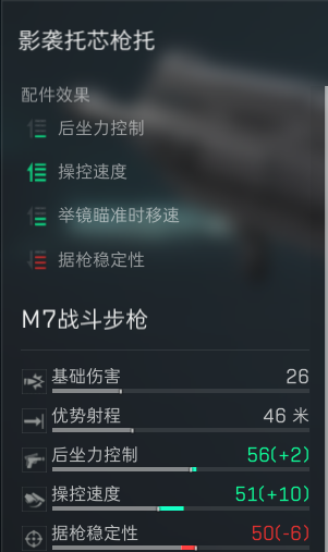 《三角洲行动》CT增强型后托配件介绍