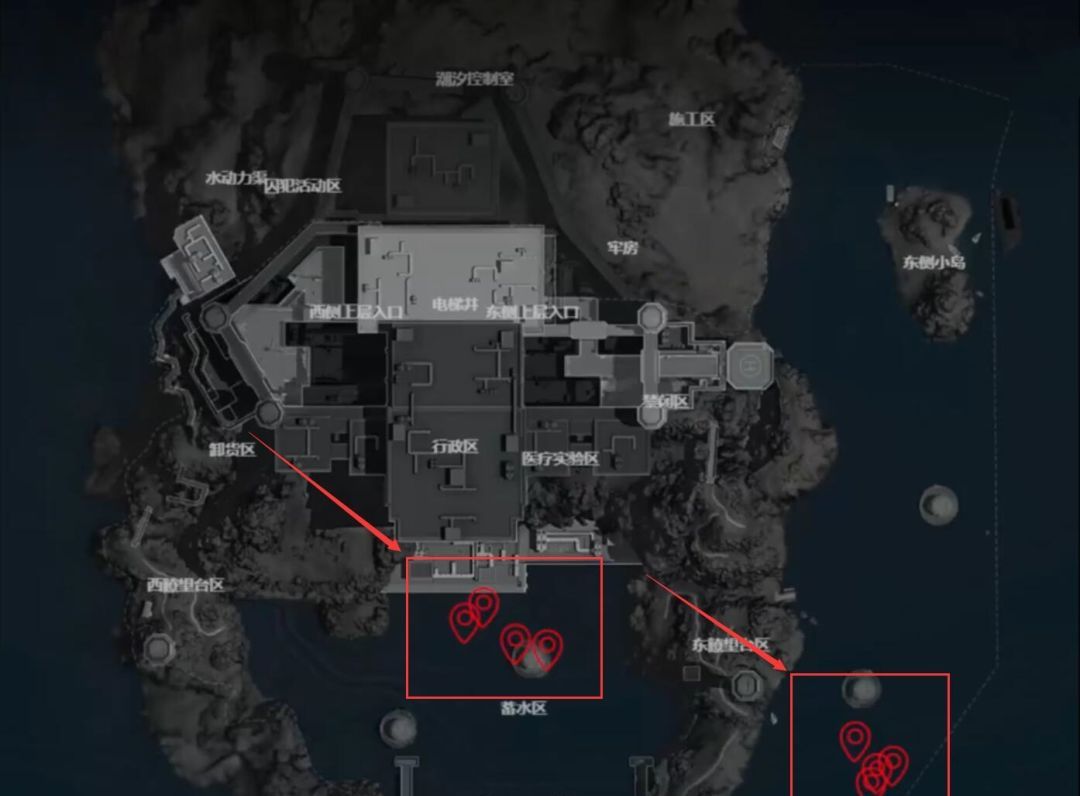 三角洲行动海底捞联动容器三角蚌全位置大全