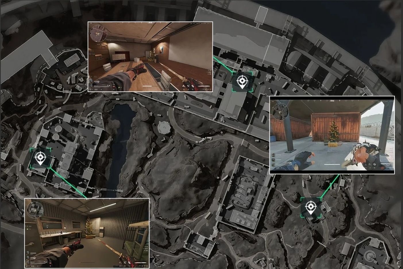 三角洲行动全图圣诞树点位大全及出红秘籍