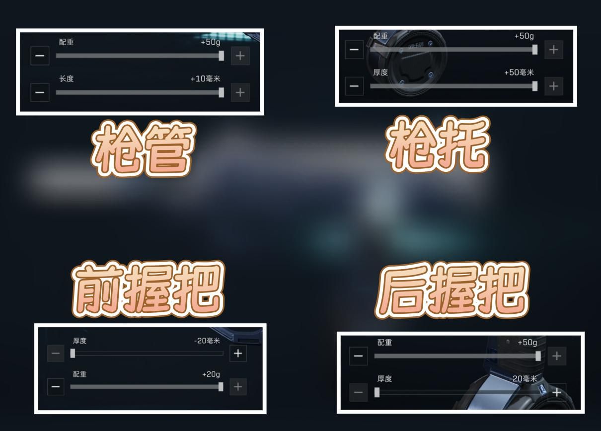 《三角洲行动》腰射流MP7冲锋枪改枪码分享