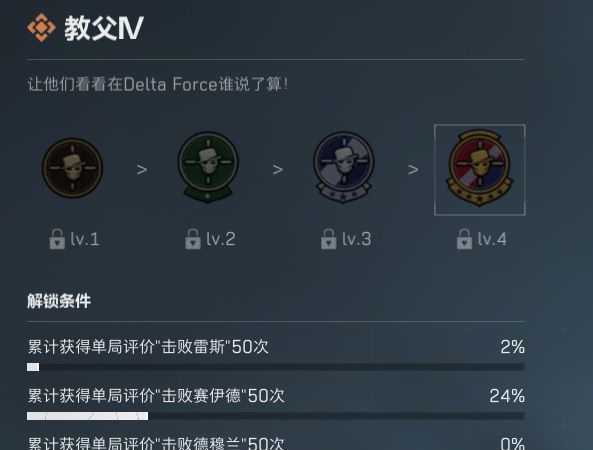 《三角洲行动》最难拿的4个徽章成就一览