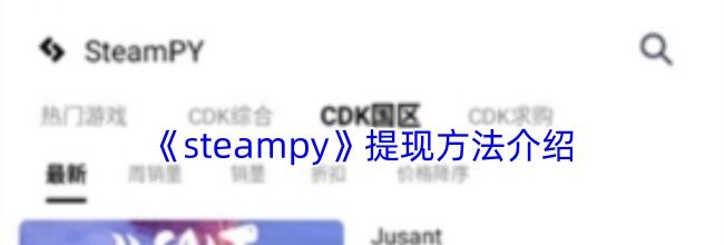 《steampy》卖家代购流程