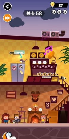 《谁也别想跑》第58关通关攻略