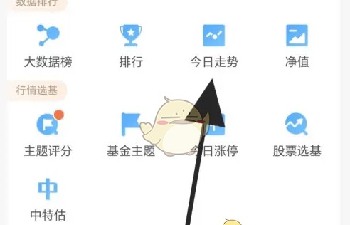 《天天基金》查看今日走势方法