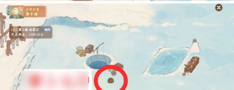 桃源深处有人家查干湖找萝卜位置一览