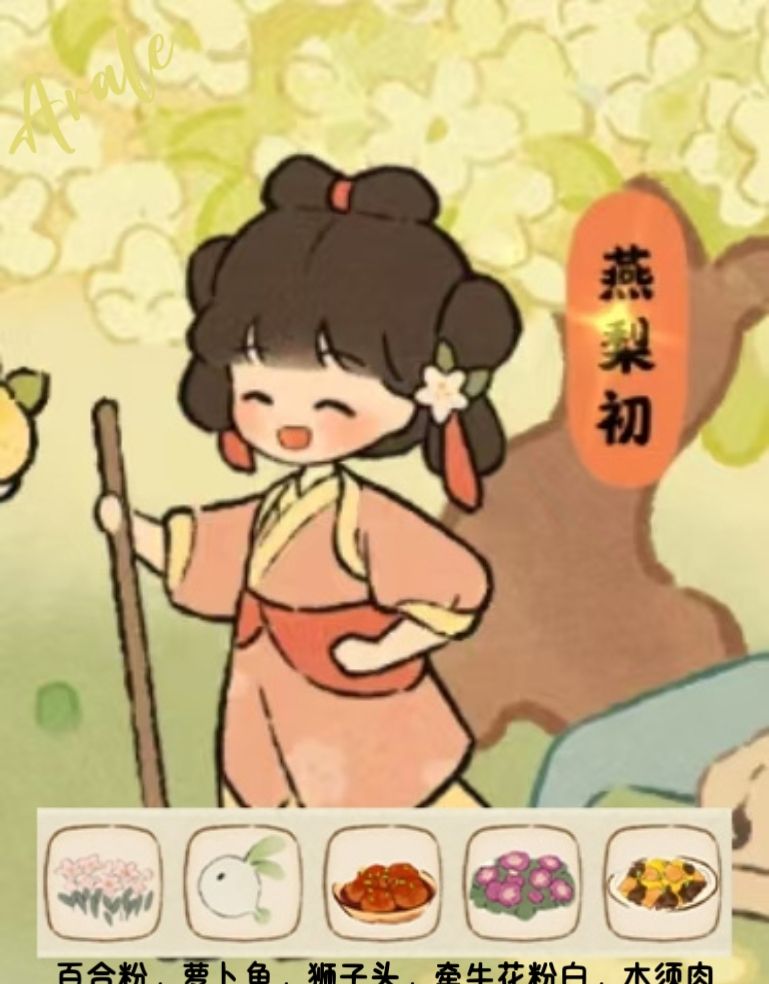 《桃源深处有人家》中元新村民喜好物一览
