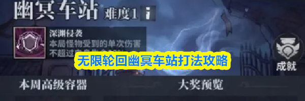 无限轮回幽冥车站打法攻略
