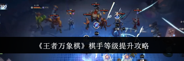 《王者万象棋》棋手等级提升攻略