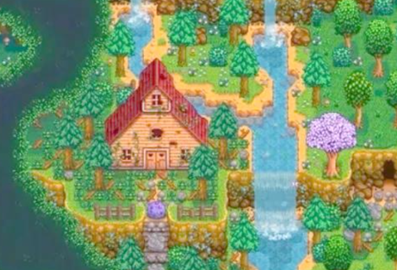 《星露谷物语》爷爷秘密房间位置