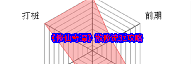 《修仙奇谭》散修流派攻略