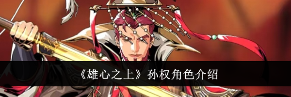 《雄心之上》孙权角色介绍