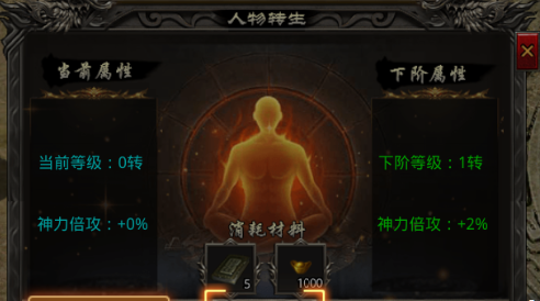 《小鱼传奇》转生系统攻略