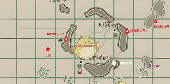 《渔帆暗涌手游》四种稀有鱼位置