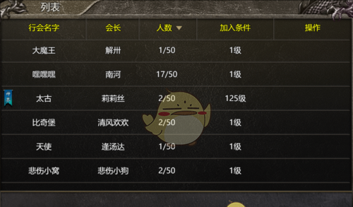 《御龙战仙传奇》行会系统攻略