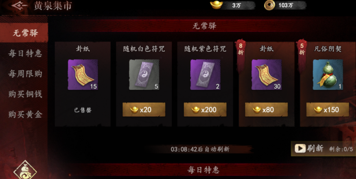 《遗弃之地》黄泉集市选购建议