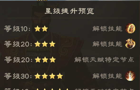 偃武武将养成系统简析