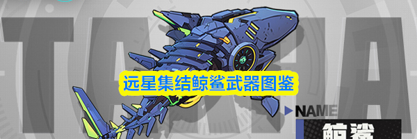 远星集结鲸鲨武器图鉴