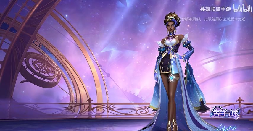 《英雄联盟手游》告白乐章・情声 梅尔皮肤及技能特效