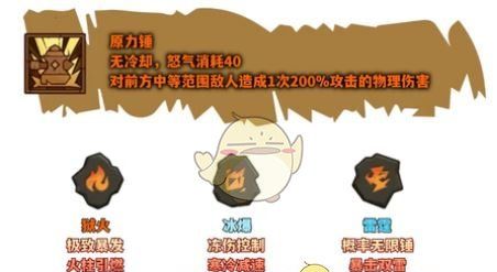 《英雄没有闪》野蛮人原力锤流派玩法介绍