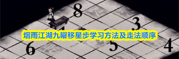 烟雨江湖九曜移星步学习方法及走法顺序