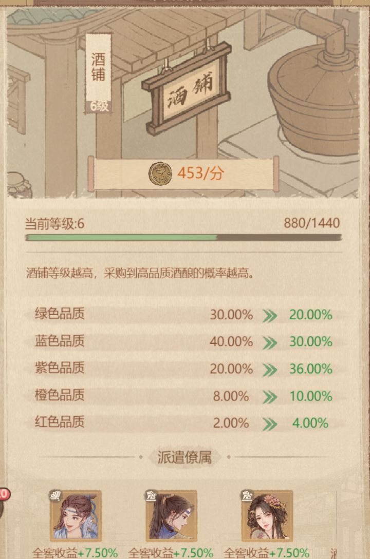 这城有良田胡姬酒铺玩法介绍