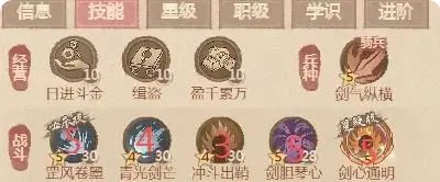 《这城有良田》武者僚属技能升星建议