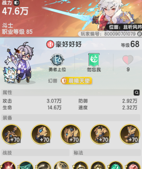 《杖剑传说》斗士技能搭配分享