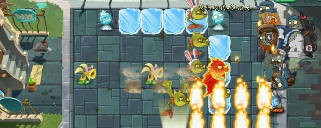 《植物大战僵尸2》第十四世界：蒸汽时代玩法简介