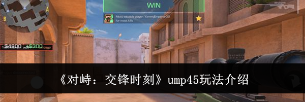 《对峙：交锋时刻》ump45玩法介绍