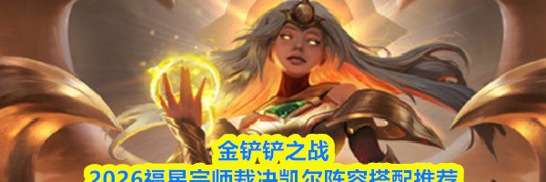 金铲铲之战2026福星宗师裁决凯尔阵容搭配推荐
