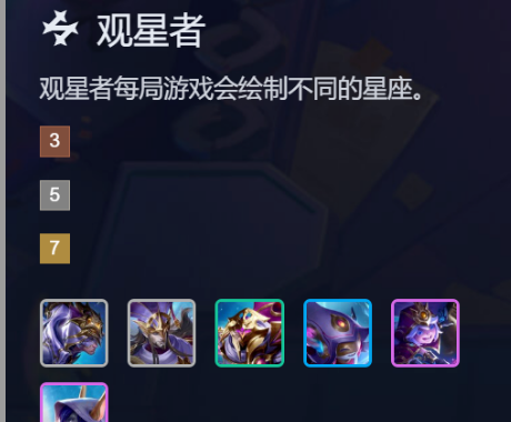 金铲铲之战S17观星者羁绊效果一览