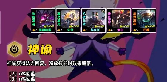 金铲铲之战S17神谕羁绊效果一览