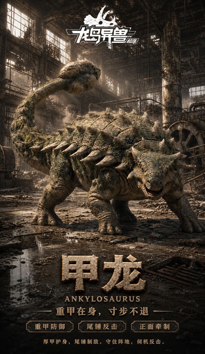 龙岛异兽：起源重装巨兽一览