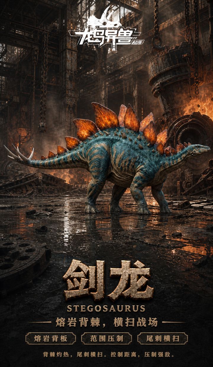 龙岛异兽：起源重装巨兽一览