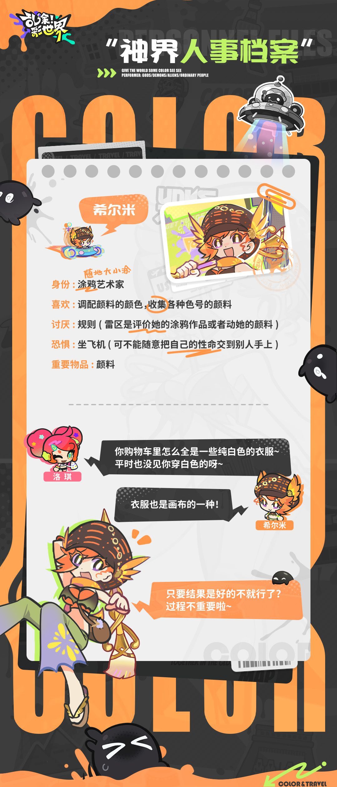 乱涂彩世界希尔米档案一览