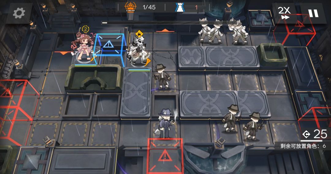 《明日方舟》十字路口CG-1到CG-8突袭少人摆完挂机攻略