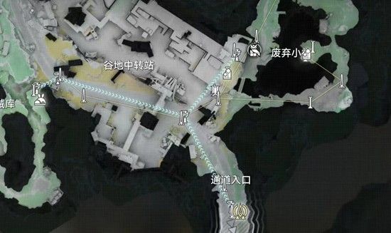《明日方舟：终末地》四号谷地滑索点位一览