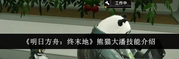 《明日方舟：终末地》熊猫大潘技能介绍