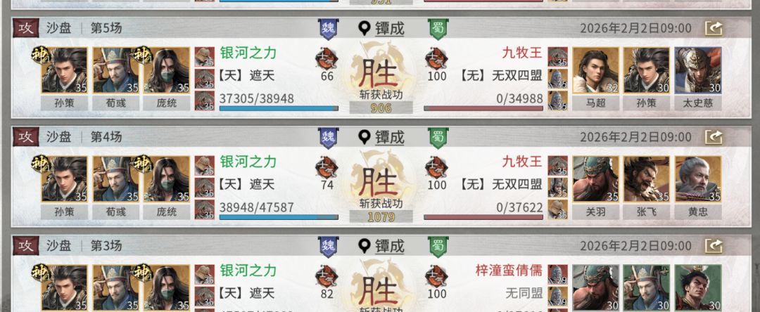 《三国：天下归心》连环小霸王队布阵思路