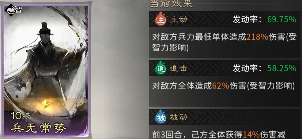 《三国：天下归心》追击灼烧队阵容推荐