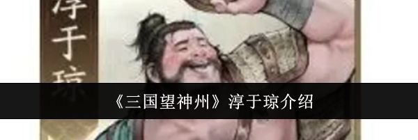 《三国望神州》淳于琼介绍
