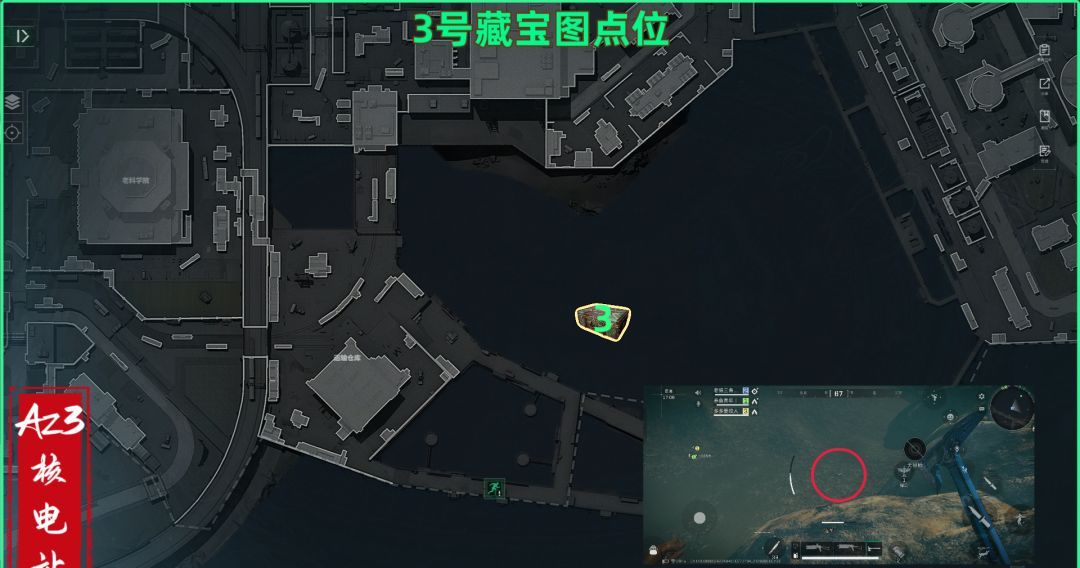 三角洲行动AZ3藏宝图具体位置