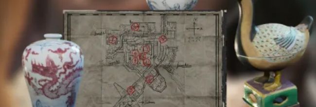 三角洲行动巴克什藏宝图具体位置