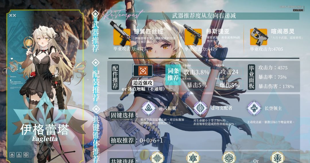 《少女前线2：追放》伊格蕾塔玩法攻略