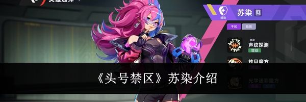 《头号禁区》苏染介绍