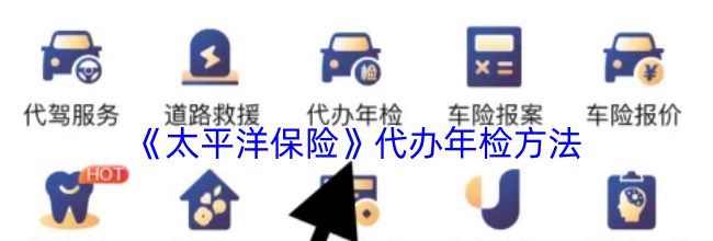 《太平洋保险》代办年检方法