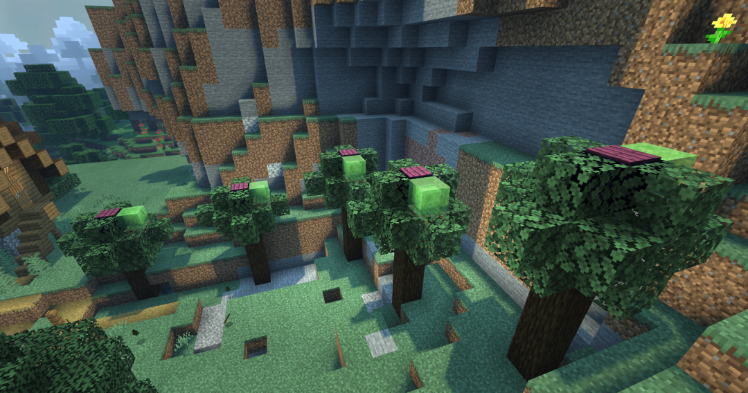 《我的世界：移动版》弹跳平台搭建教程