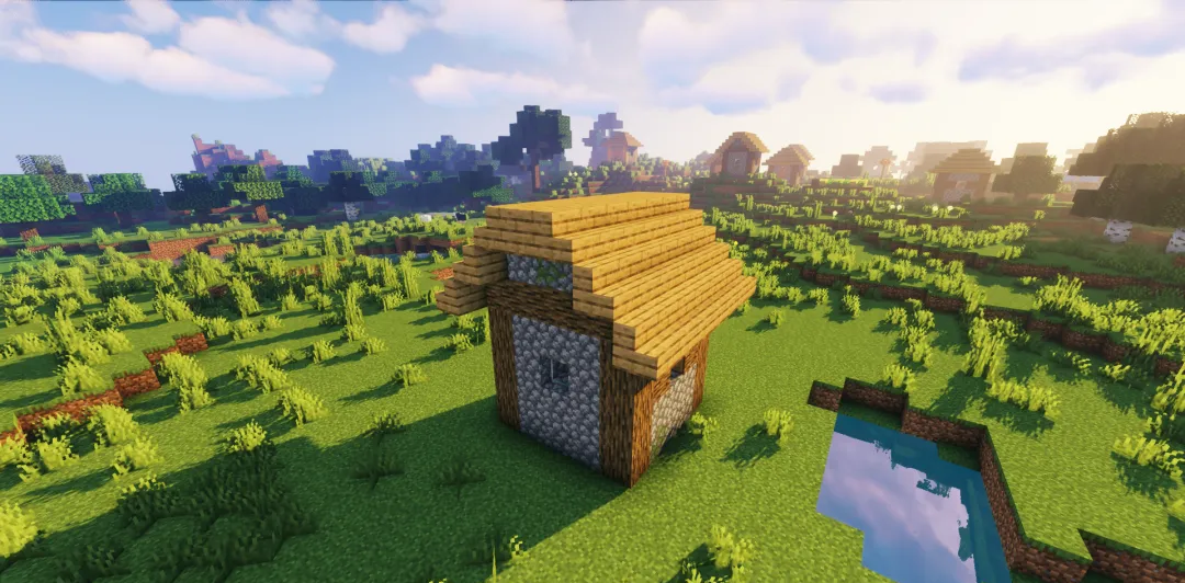 《我的世界：移动版》露天泳池改造方案