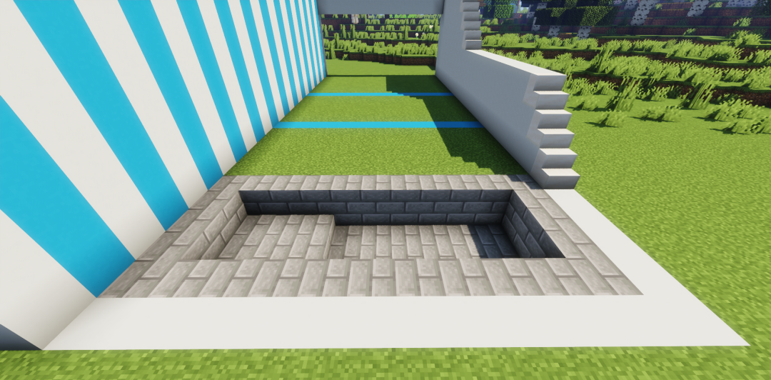 《我的世界:移动版》露天泳池改造方案